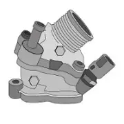 TRIDON Std Thermostat For Volvo V70 02/00-12/10 2.4L B5244S,T3 TT1733-194 (for: Volvo)