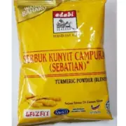tumeric powder blended