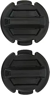 Floor Drain Plug Twist Trap Seal Drainage Plugs Durable for RZR 900 1000 Turbo All Models High Temperature Black 2 Pcs