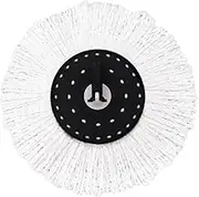 White Magic Professional Microfibre Head for Spin Mop, 48 cm Diameter, White