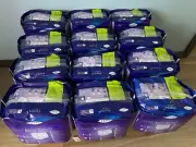 12 bags TENA Plus Night Pants Unisex Heavy Incontinence Large 12 count each bag
