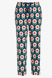 NEW PETER ALEXANDER NAVY FLORAL FLANNELETTE PANTS WOMENS XS RRP$69.95 POCKETS