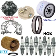Tune Up Kit Filters Cap Wire Spark Plugs For PONTIAC VENTURA V8 5.0L 1972-1973