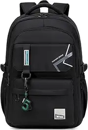 ZHIERNA School Backpack for Men, laptop backpack Elementary Middle Bookbags for Boys Waterproof Lightweight Casual Daypack