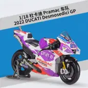 1/18 Pramac 2022 DUCATI Desmosedici GP Motorcycle Model Toys Ornament Gift IDEA
