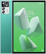 [HIKOAN] Tablet 8GB+256GB 10.1 inch Screen 5G Calling 10-Core MTK6797 Processor 128GB Expandable Memory Large Storage Capacity High-Clear Large Screen BT5.0 7000mAh Long Standby Time Multifunctional