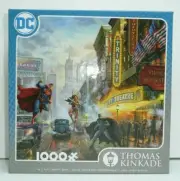 Thomas Kinkade DC Jigsaw Puzzle 1000 Pieces Wonder Woman Batman Superman Justice