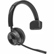 Poly Savi 7400 Office 7410 Wireless On-ear, Over-the-head Mono Headset - Black - Microsoft Teams Certification