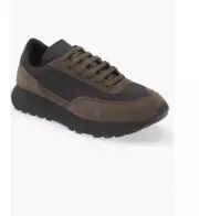 Common Projects Men Retro Style Track 80 Low Top Sneakers Black Eu 42 US 9