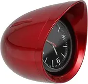 1 Set Car Clock Battery Clock Clock Cars Automotive Car Refit Clock Mini Desktop Clock Mini Office Clock Refit Decor Clock Mini Clock Red Zinc Alloy Shell