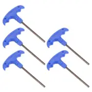 T-Handle Hex Key, H5 5mm Hex, S2 Steel Metric T-Key Wrench - (Applications: f...