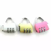 Travel Luggage Padlock Mini 3 Digit Combination Suitcase Security Cable Lock A