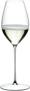 [RIEDEL] Superleggero Champagne Machine-Made Crystal Wine Glass, Clear – Enhances Effervescence & Aroma of Sparkling Wines – Elegant Crystal Glass for a Refined Drinking Experience – 464 ml Capacity