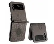 Shock-absorb Protection Case for Samsung Galaxy Z Flip 4 - Grey