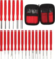 21pcs Terminal Pin Removal Tool Kit, Upgraded Electrical Wire Connector Pin...