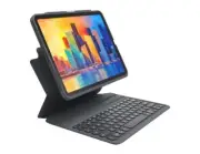 Zagg Pro Keys Detachable Keyboard & Case Backlit, Laptop Style Keys for 12.9-inc