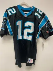 Vintage Wilson NFL Authentic Jersey Carolina Panthers Kerry Collins 50 Signed