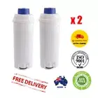 2Pack DLSC002 Water Filter For Delonghi DLS C002 SER3017 Coffee Machine Filters