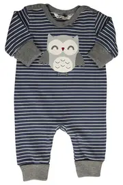 Moody Stripe Romper--FOX-FW131332