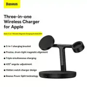Baseus 3 in 1 20W Magnetic Wireless Chargers Stand For iPhone 14 13 12 iwatch