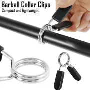 25mm Barbell Bar Clamp Spring Collar Clips Gym Weight Dumbbell Lock Clip Lift