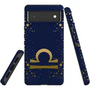 For Google Pixel 6 Case, Shielding Back Cover,Libra Sign