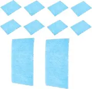 Gatuida 30pcs Multipurpose Dish Scrubber Pads Heavy Duty Grease Cleaning Sponges for Kitchen Bathroom Non Scratch Oil Grime Removal Compact Design for Easy Storage