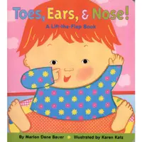 在飛比找蝦皮商城優惠-TOES, EARS AND NOSE｜寶寶五官英文學習書【