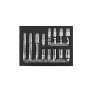 VIM Tools spark plug socket set - mechanic tools, extra deep, swivel, many sizes