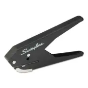 Swingline Low-force Paper Punch - 1 Punch Head[s] - 20 Sheet Capacity - 9/32" -