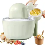 Portable Soft Ice Cream Maker, 500ML Ice Cream Maker Machine, Frozen Yoghurt Maker, Soft Serve Dessert Makers, Easy to Clean for Home Kitchen Sorbet Dessert Frozen Yogurt