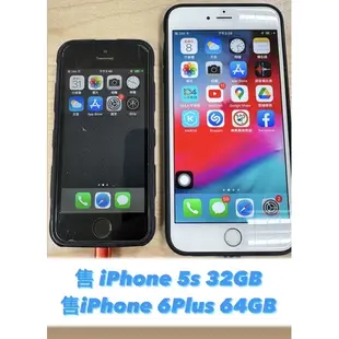 二手iPhone 5s 32GB/iPhone 6Plus 64GB