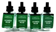 NEW 4 BATH & BODY WORKS CUCUMBER MELON WALLFLOWERS 0.8 FL OZ