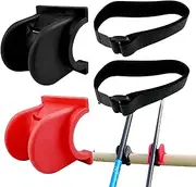 Fishing Rod Holders - Versatile Weather Resistant Kayak Fishing Rod Stand | Stable Reliable Design Rubber Boat Rod Racks | Boat Fishing Stand for for All Fishing Environments