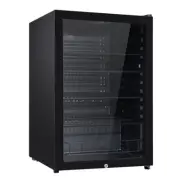 Devanti Bar Fridge Glass Door Mini Freezer Fridges 115L Countertop Beverage