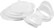 HAKIDZEL 4pcs Dumpling Maker Set Easy Clean Dumpling Press Moulds for Hand Pies Ravioli Calzones Kitchen Accessories