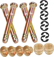 MUCKLILY 1 Set Door Hinge Repair Kit Automotive Door Hinge Bushing Insert for Durable Material Wide Compatibility Easy Installation