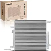 A-Premium Air Conditioning A/C Condenser Compatible with Jeep WS Series Grand Wagoneer 2022-2023 6.4L, Wagoneer 2022 5.7L