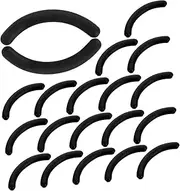 DRESSOOS 48pcs Eyelash Curler Pad Soft Silicone Replacement Refills with Storage Box for Easy Installation and Curl Essential Accessory for All Eyelash Curlers