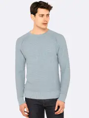Ryhs Crew Neck Knit Denim