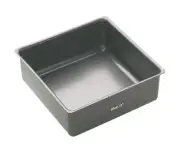 Bakemaster Loose Base Square Cake Pan 23 X 7 cm