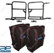 Military Pannier Bags With Fitting For Royal Enfield New Classic Reborn 350 GEc