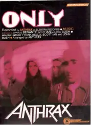 ANTHRAX "ONLY" SHEET MUSIC-GUITAR/TAB/VOCAL-EXTREMELY RARE-1993-NEW ON SALE!!
