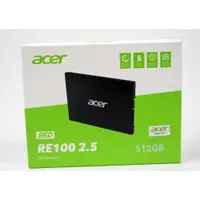 在飛比找蝦皮購物優惠-【喬格電腦】原廠5年保固 Acer RE100 512GB 