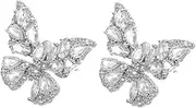 [VALICLUD] Fashionable Women's Butterfly Ear Cuffs Clip-on Earrings Lightweight and Comfortable
