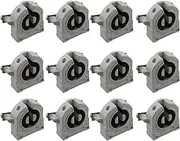T8 Lamp Holder CHENJIN 12PCS Screw Type T8 Wire Lamp Holder UL Shunt Free Tombstone Light Socket for LED Fluorescent Tube Replacements,T8 Fluorescent Light Holder