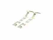 Rear Brake Hardware Kit 4DWK47 for Honda Accord 2000 1998 2001 2002 1997 1999 (for: Honda)