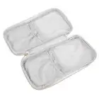 Fashion Portable Marble Print PU Makeup Brushes Cosmetic Organizer Bag Dob