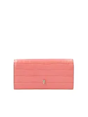 Alexander Mcqueen Skull Clutch Bag in Coral Pink