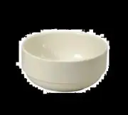 Oneida F1000000765 Classic Cream White 12.5 oz Porcelain Dallas Bowl - 3 Doz